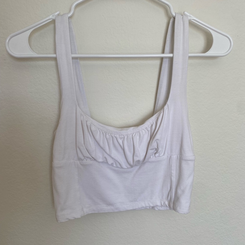 Aritzia Rouched Crop Top